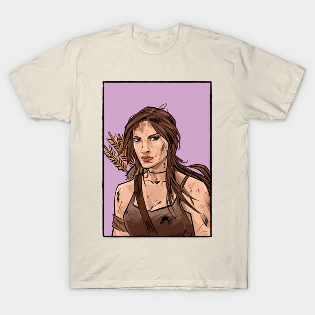 Lara Croft T-Shirt by markodjeska